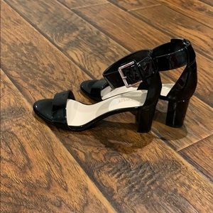 Nine West Stack Heel Sandals